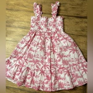 Janie and Jack Emily Smocked Sundress, size 7, EUC